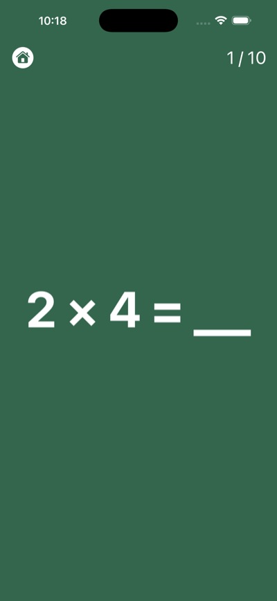 App Linear Problem Screen